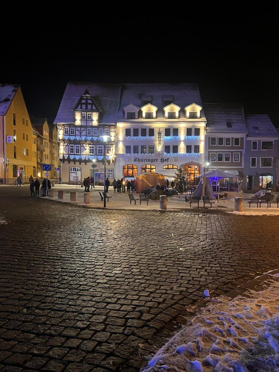 Hotel-Restaurant Thueringer Hof Bad Frankenhausen Exterior photo
