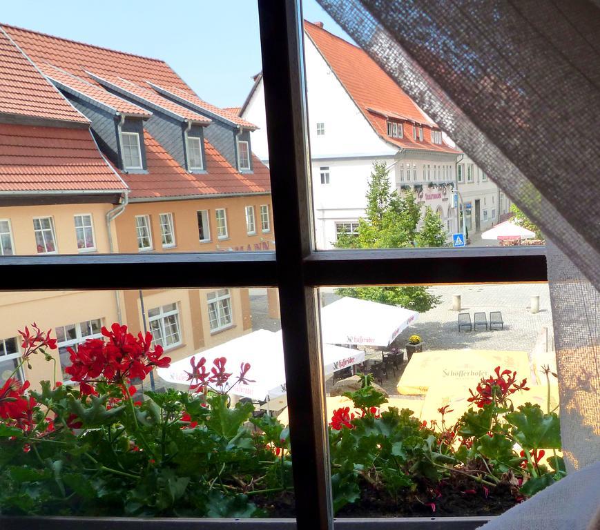 Hotel-Restaurant Thueringer Hof Bad Frankenhausen Exterior photo